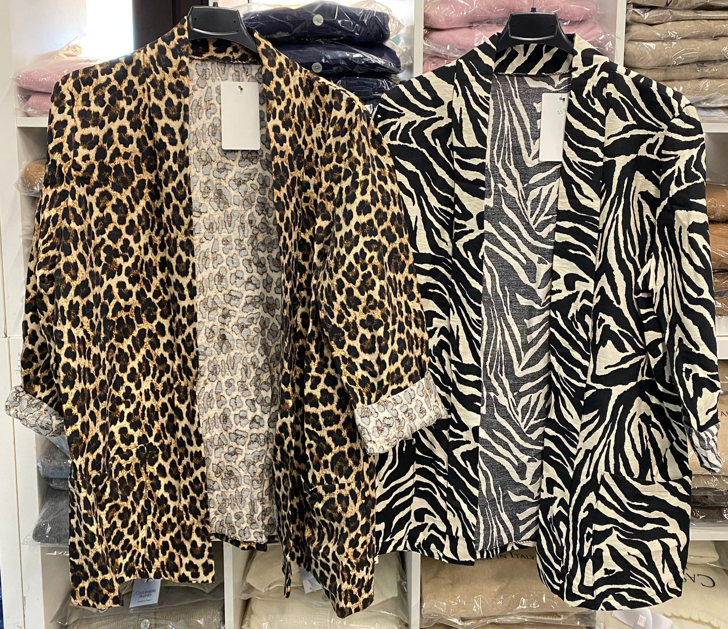 Blazer Animalier