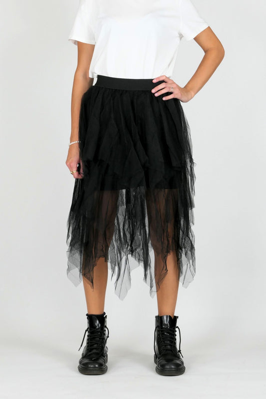 Gonna in tulle nera